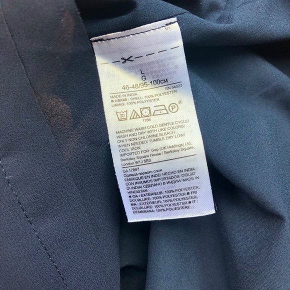 Banana Republic Navy Tie-Waist Dress - Size Large - Picture 13 of 13